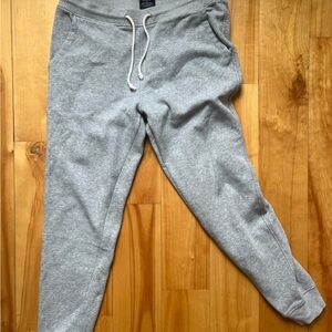 J. Crew Authentic Fleece Gray Joggers